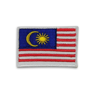 Patch de broderie drapeau militaire pour vêtements