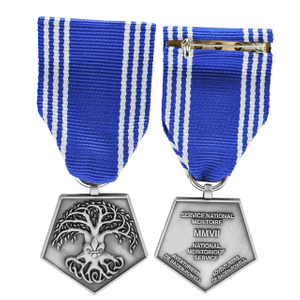 Médaille militaire des soldats américains en métal