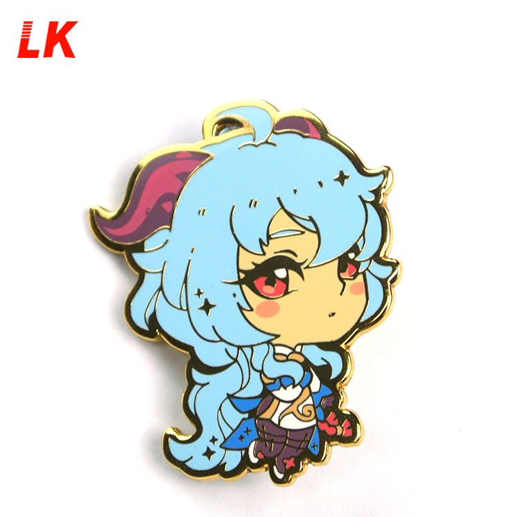 Vente en gros Pas de minimum de broches en métal Fournisseur Broche à paillettes Anime Épingle en émail dur Fabricant d'insigne de revers doux Épingle en émail personnalisée