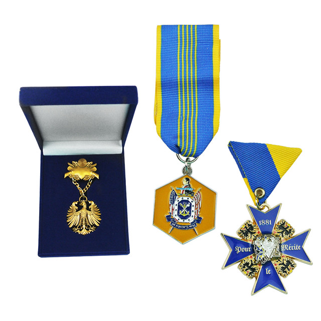 Médaille militaire des soldats américains en métal