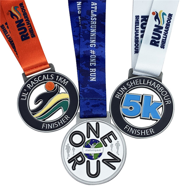 Médaille de finition du semi-marathon 5 km