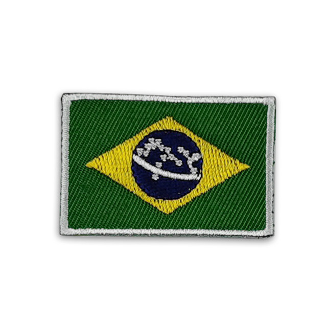 Patch de broderie drapeau militaire pour vêtements