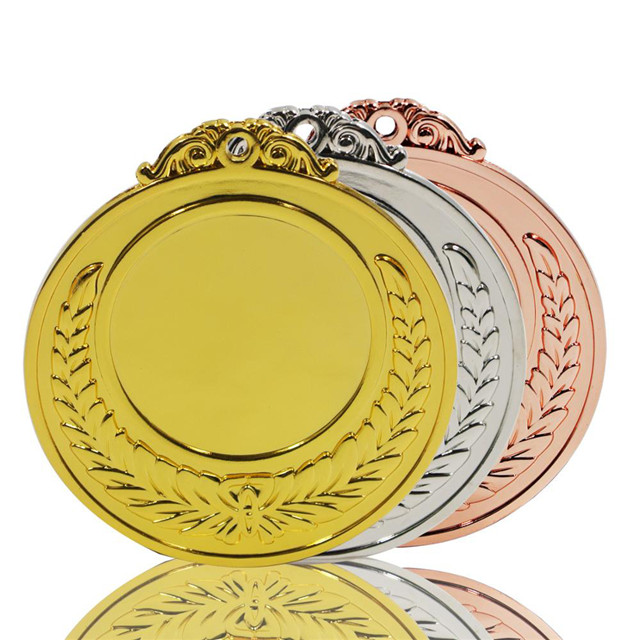 Médaille vierge en cuivre pour sublimation sportive