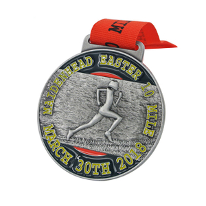 Médaille du semi-marathon virtuel 2021 en courses de 5 km