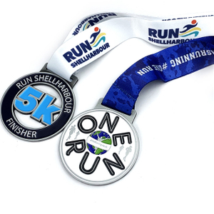 Médaille de finition du semi-marathon 5 km