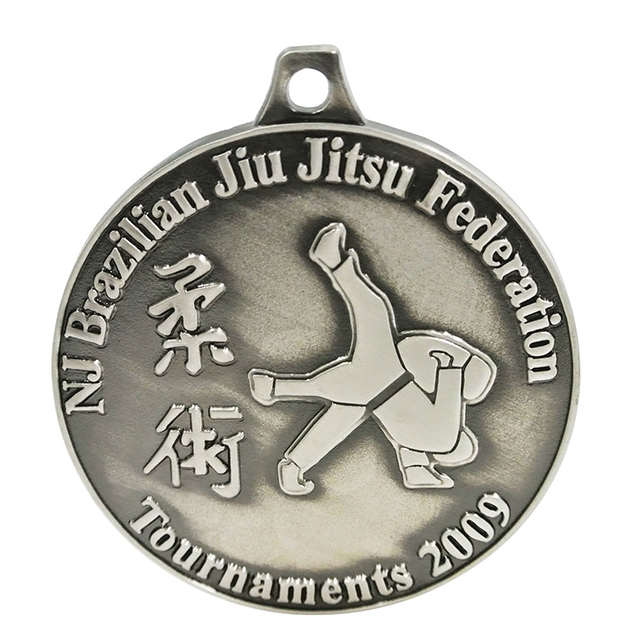 Médaille de sport de karaté Taekwondo en or personnalisée sur mesure