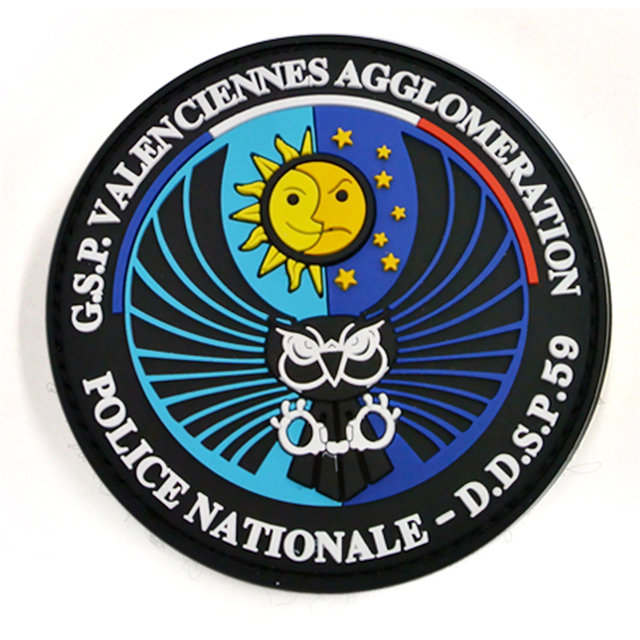 Patch de logo en PVC personnalisé pour chapeaux